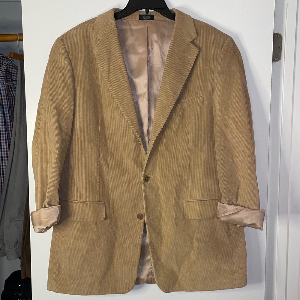 Corduroy Textured Blazer/Jacket